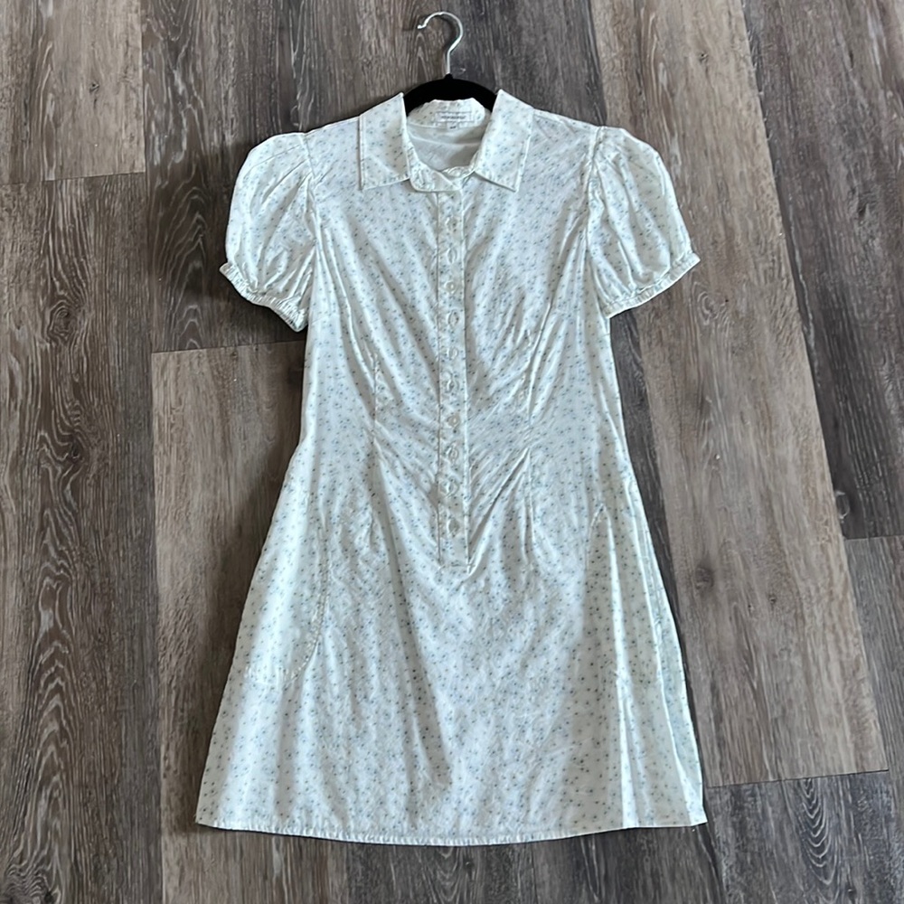 WeWoreWhat Elle Floral Puff Sleeve Dress